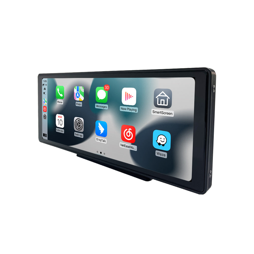 10.26" Portable Car Universal Wireless CarPlay Android Auto Screen Display