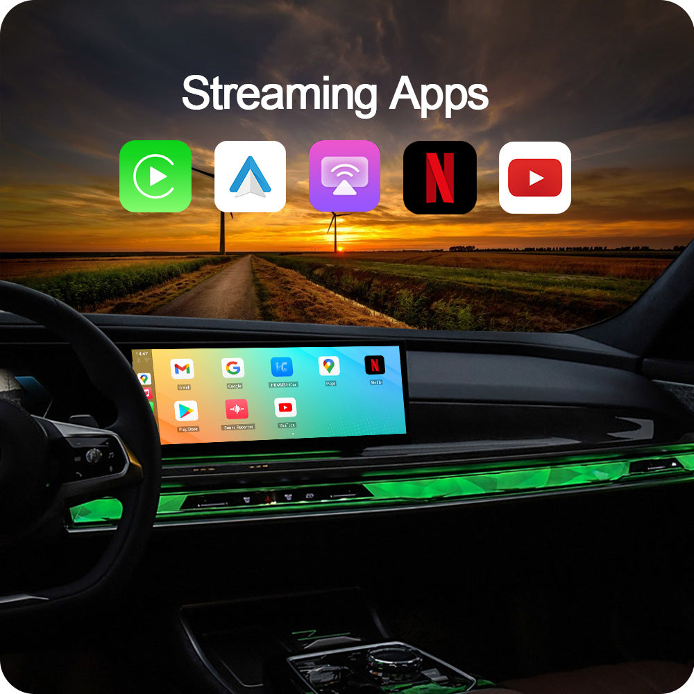 Android CarPlay AI Box Video Streaming for BMW ID6 ID7 ID8 ID8.5 ID9 System