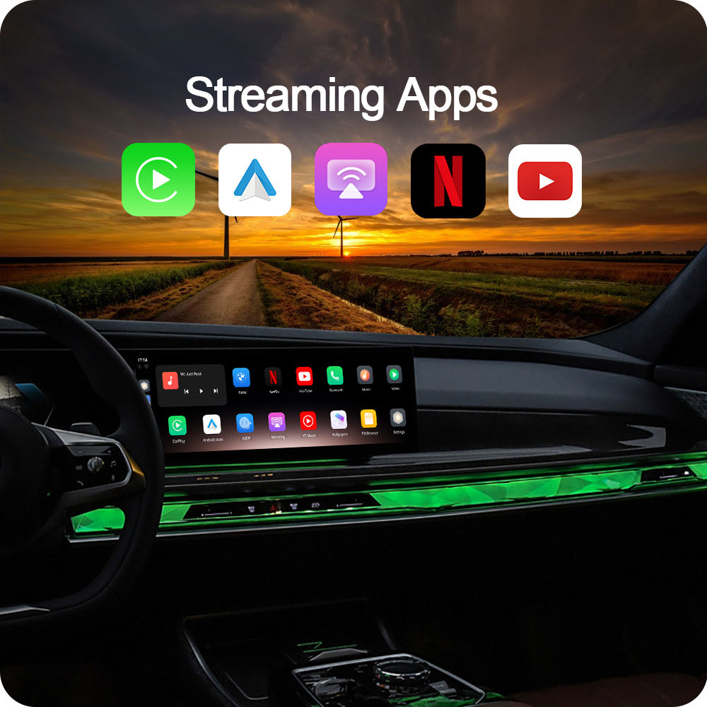 CarPlay AI Box for BMW ID6 ID7 ID8 ID8.5 ID9 System Upgrade Netflix Video