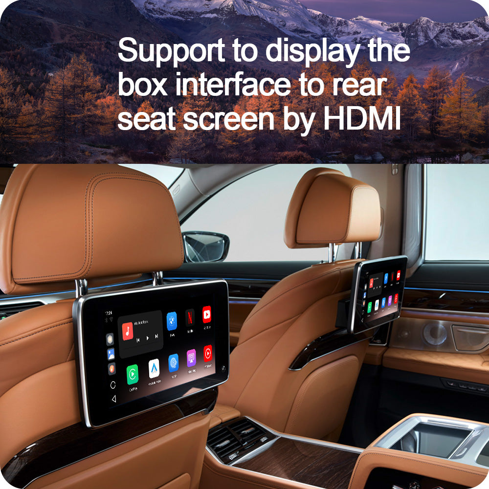 CarPlay AI Box for BMW ID6 ID7 ID8 ID8.5 ID9 System Upgrade Netflix Video