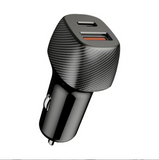 Car Charger USB Type C Fast Charging for iPhone Xiaomi Huawei Samsung