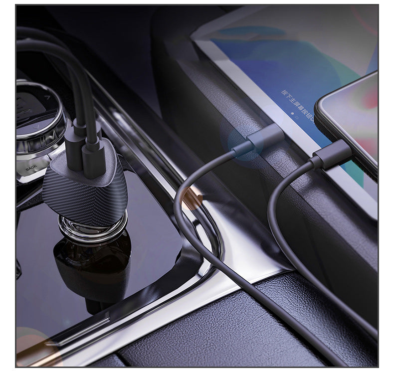 Car Charger USB Type C Fast Charging for iPhone Xiaomi Huawei Samsung