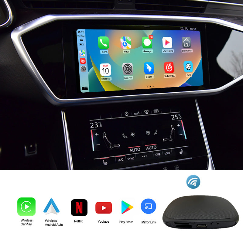 Car Magic Box CarPlay AI Dongle Android Adapter YouTube Video Streaming