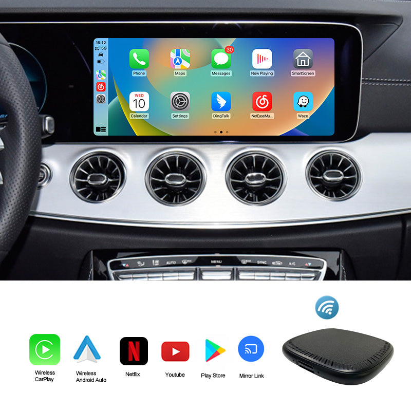 Car Android Media Box Wireless CarPlay Dongle Android Auto Adapter